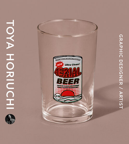 グラフィックデザイナー/アーティスト TOYA HORIUCHI